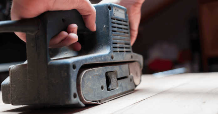 Use a Belt Sander