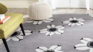 Modern Floral Rug