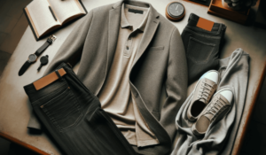 Fashionably Balanced: Mixing Workwear and Weekend Wear with Ease