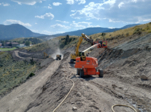 Soil nailing