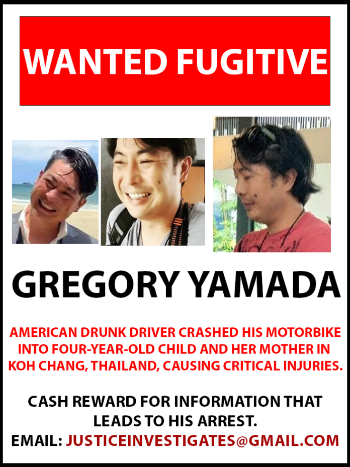 Ongoing Search for American Citizen Gregory Yamada After Thailand Collision Ongoing Search for American Citizen Gregory Yamada After Thailand Collision