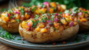 Healthy Baked Potatoes Recipe With Delicious Toppings