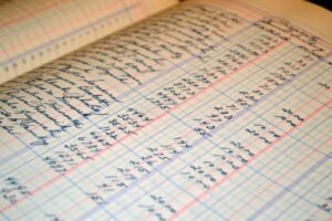 network record check numbers listed